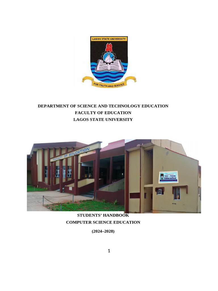 Ccmas Computer Science Education Handbook 2025 | PDF | Academic Degree ...