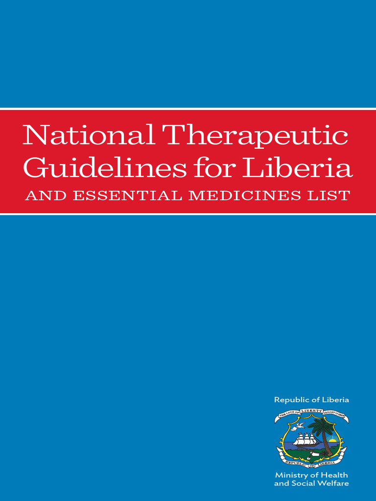 National Therapeutic Guidelines For Liberia | PDF | Clinical Trial ...