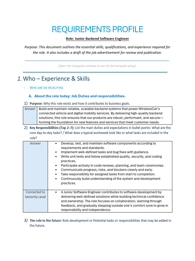 WirelessCar - Junior Back-End Software Engineer | PDF | Scrum (Software ...