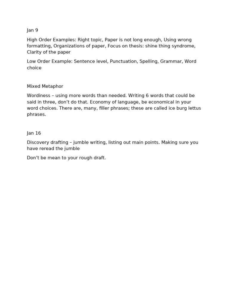 English Notes | PDF