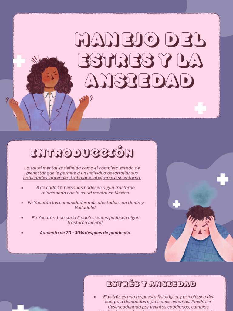 Manejo Del Estres y La Ansiedad | PDF | Ansiedad | Salud mental