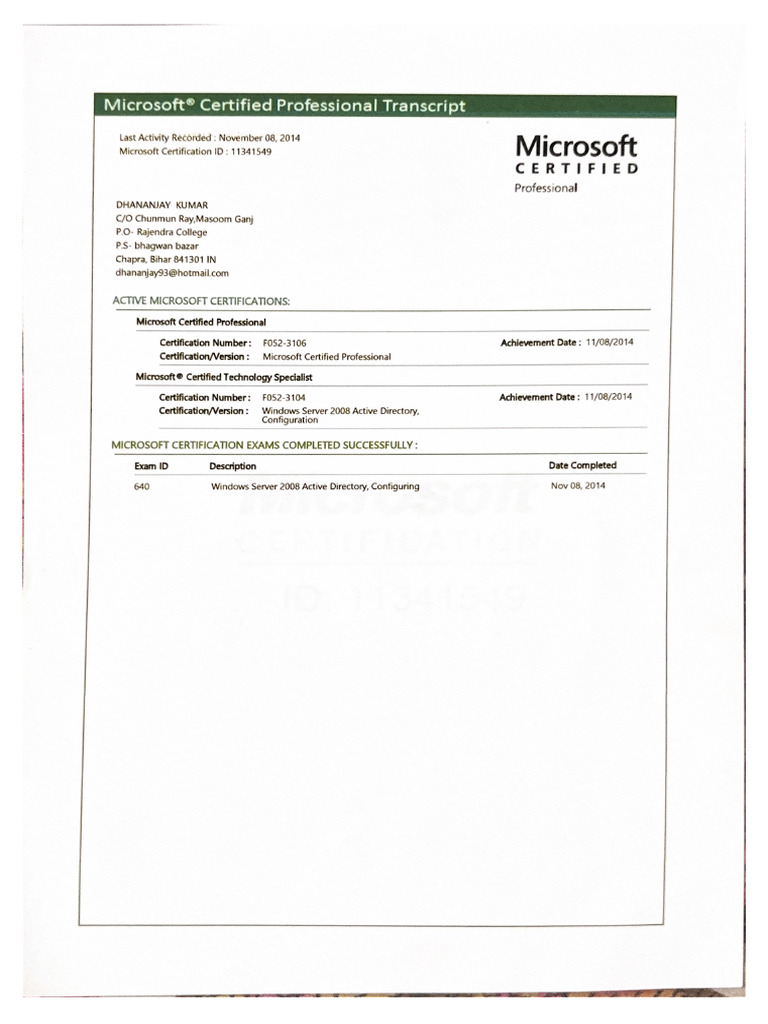 Microsoft | PDF