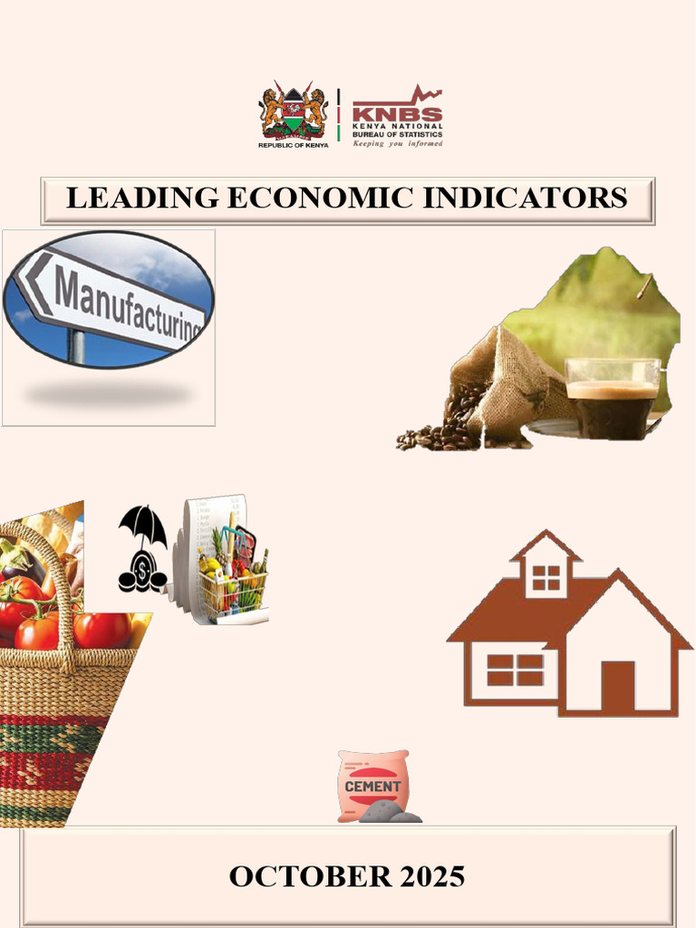 Kenya Leading Economic Indicators October 2025 | PDF | Money Supply | Money