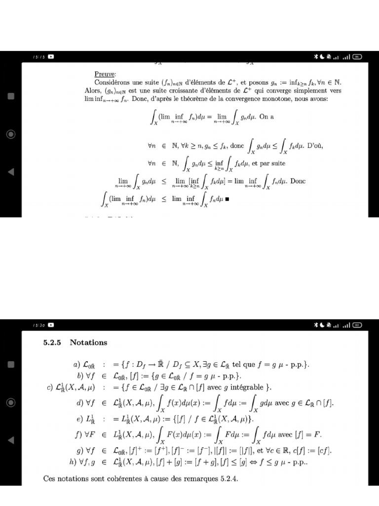 Résumé de Formule en Intégration | PDF