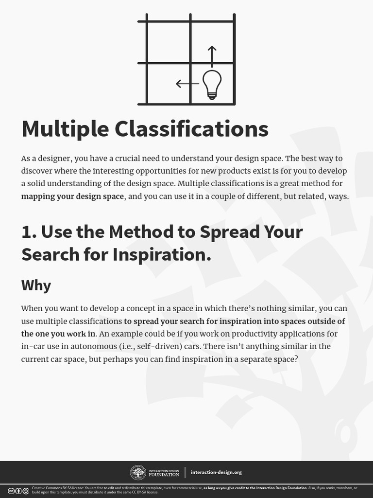 Multiple Classifications | PDF | Creative Commons | Creative Commons ...