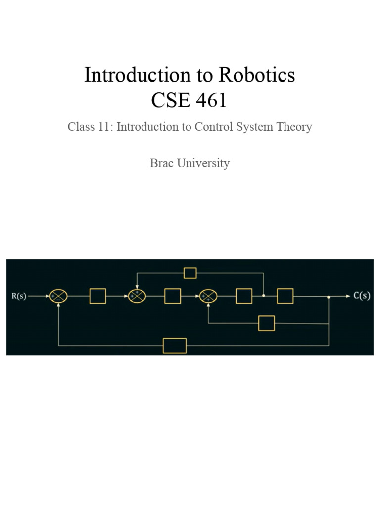 3.2 CSE461 Control Theory Block Diagram.pptx (1) | PDF