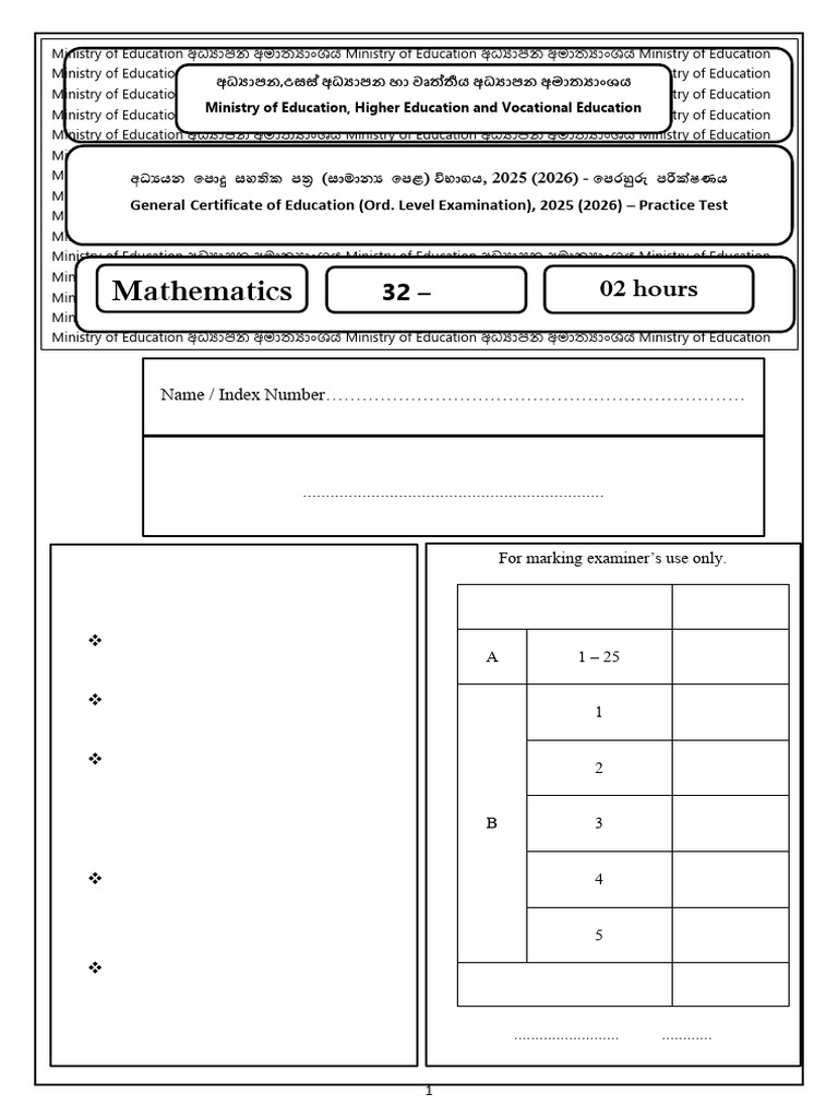 2025 Maths E | PDF | Taxes | Angle