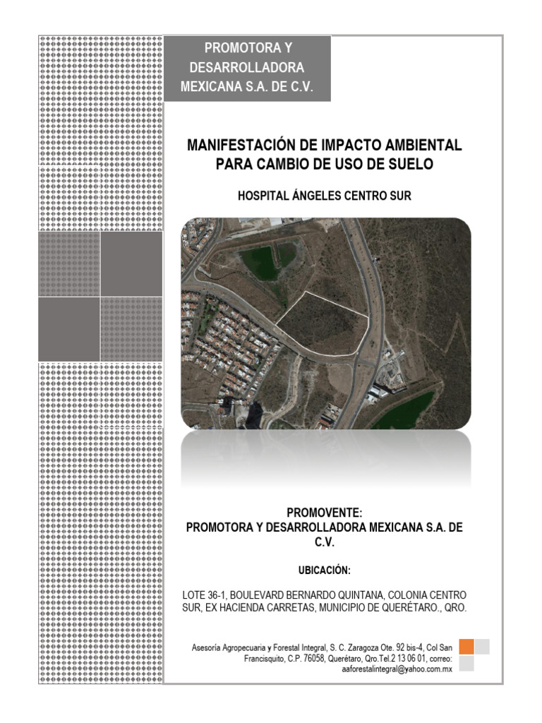 22QE2019FD030 | PDF | Evaluación de impacto ambiental | Entorno natural