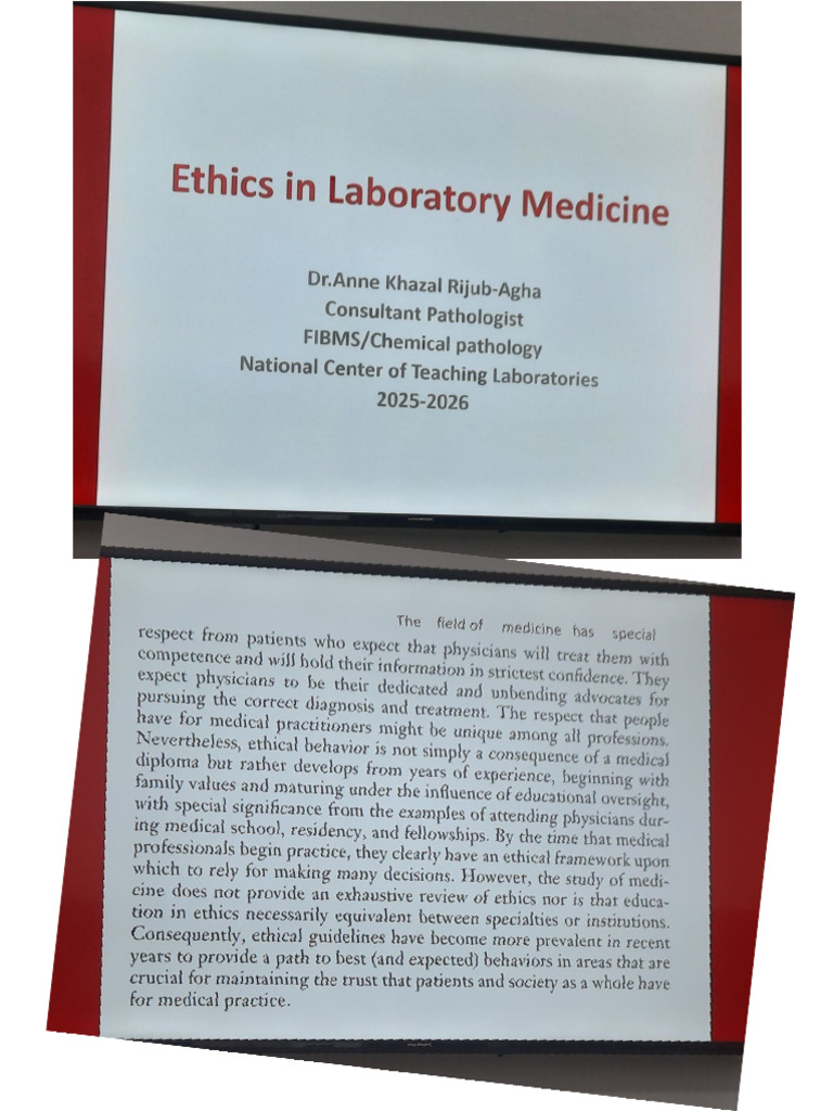Lab. Ethics 2025 | PDF