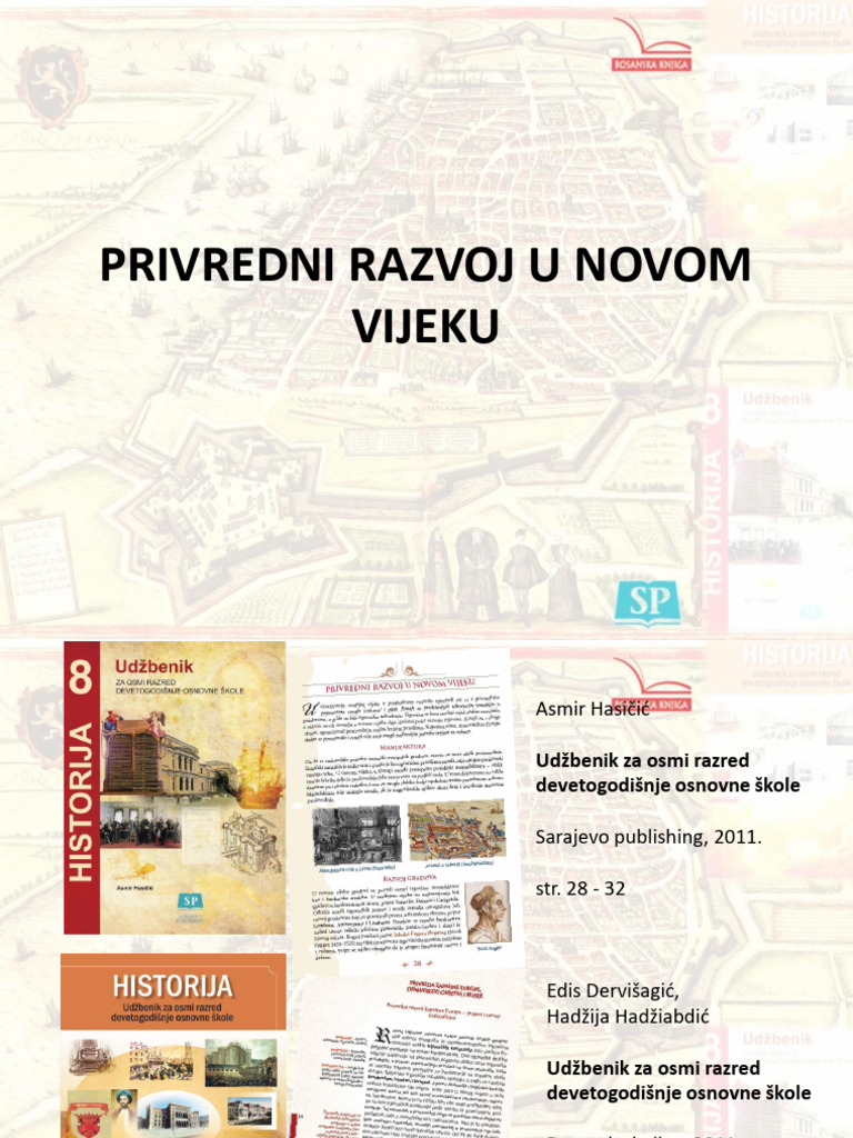 6 Privredni Razvoj U Novom Vijeku | PDF