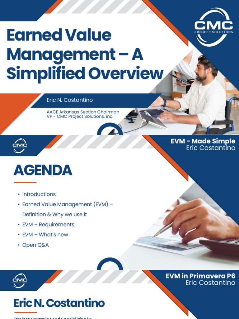 EVM Made Simple - CMC Slides 112025 | PDF | Analysis | Business
