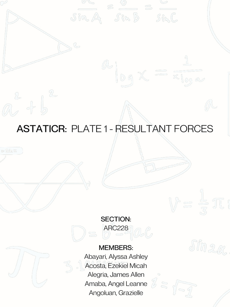 Astaticr Plate 1 | PDF