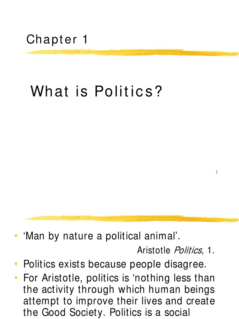 Politics As The Art of Government | PDF | Theory | Conceptual Model