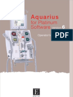 Aquarius For Platinum Software Version 6 - Operator+Manual - English