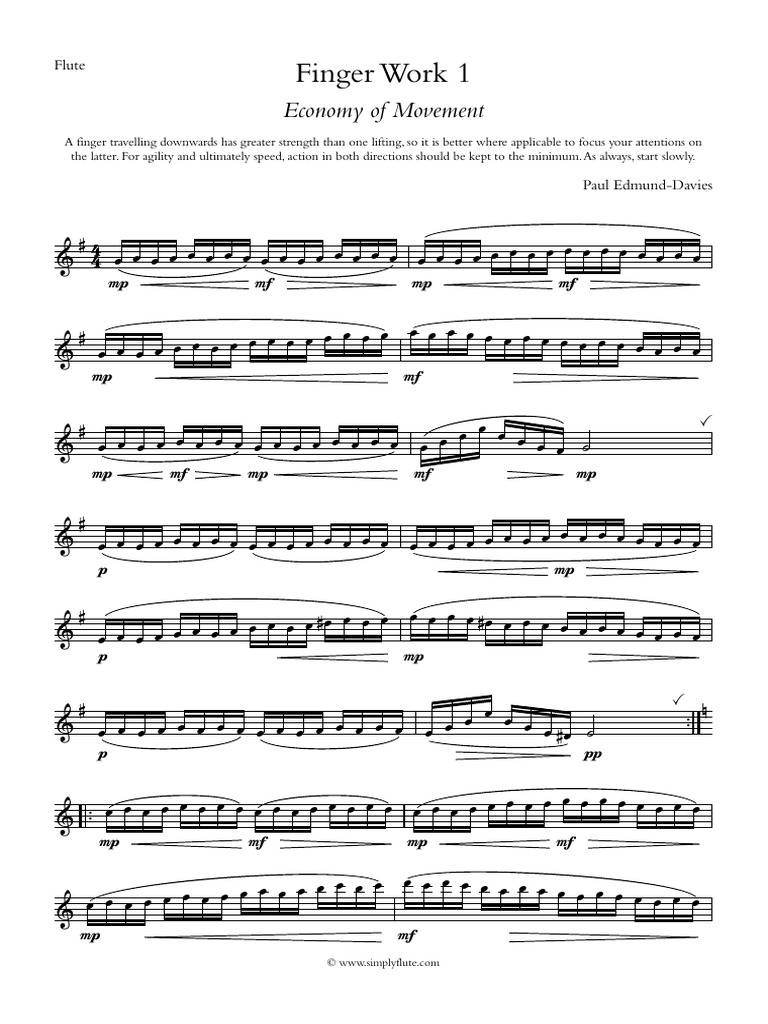 Finger Work 1 Final | PDF