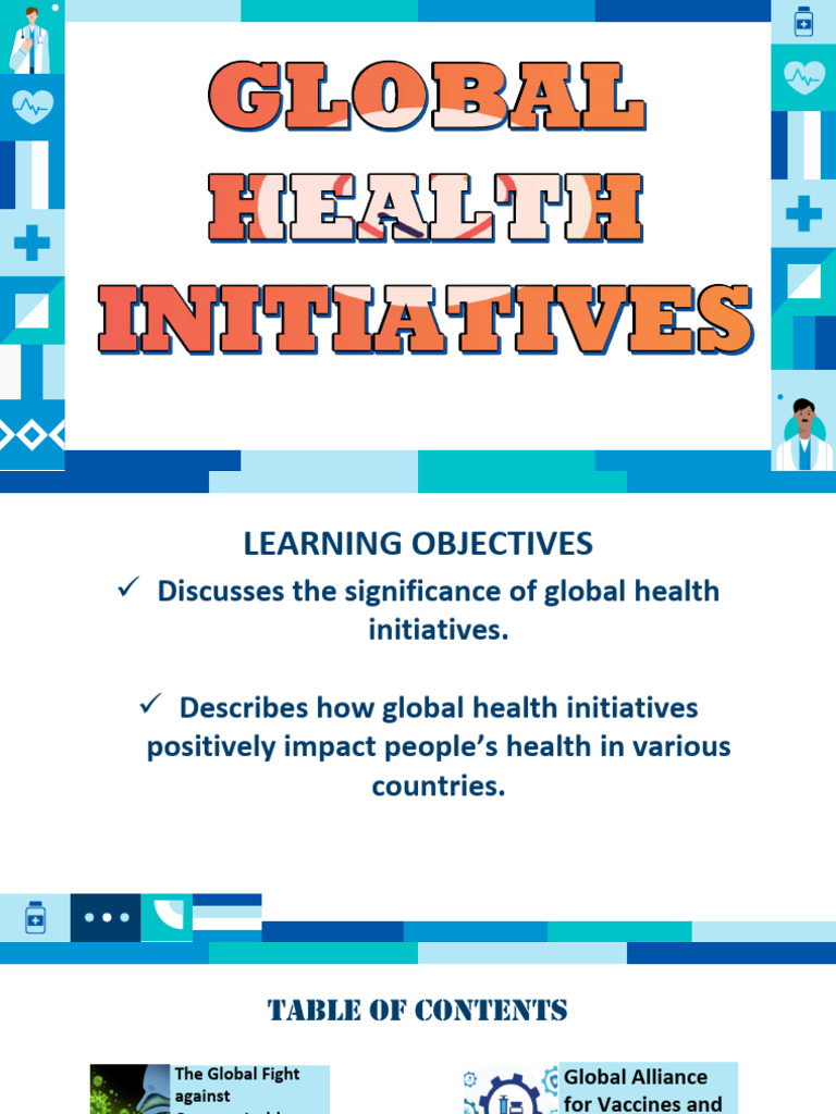 Q3HEALTH Global Health Initiatives | PDF | Millennium Development Goals ...