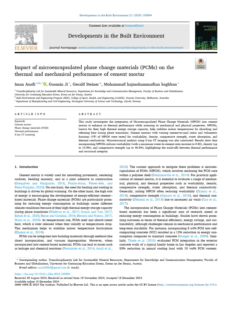 Phase Change Materials (PCMS) | PDF | Porosity | Coefficient Of ...