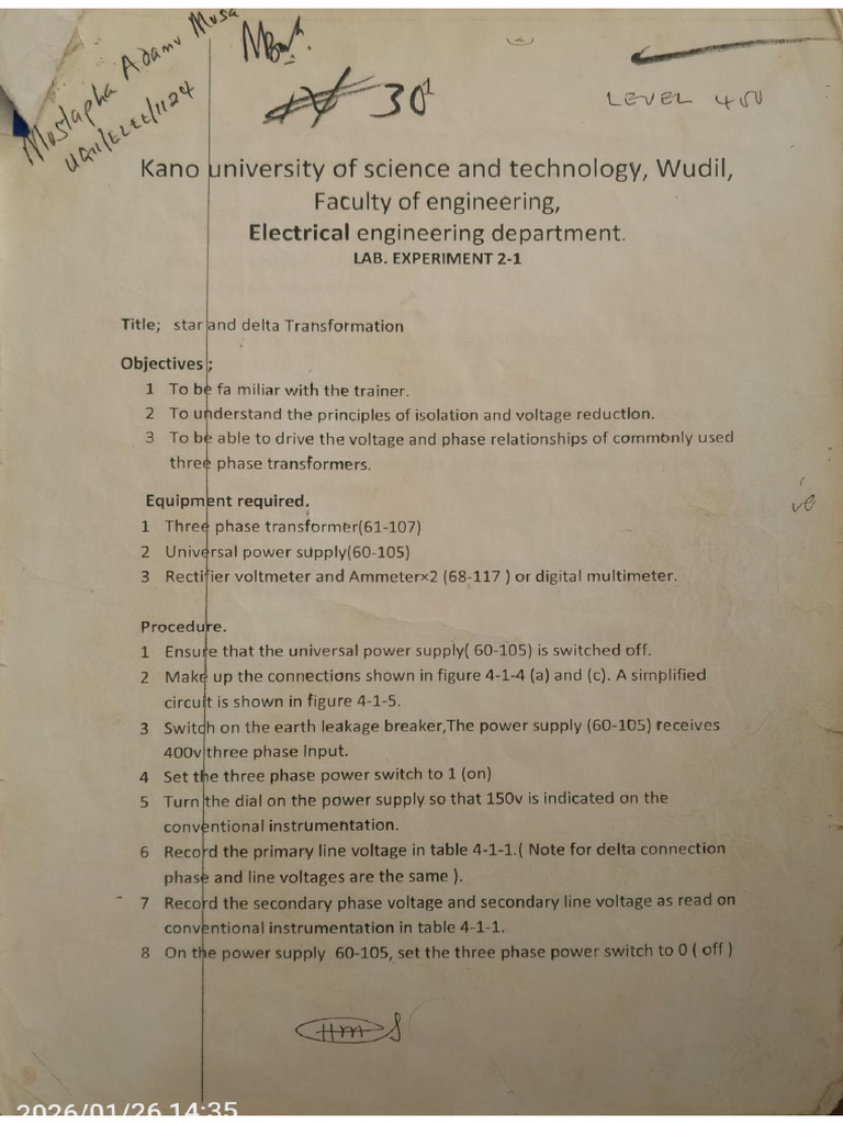 Power Lab 001 | PDF