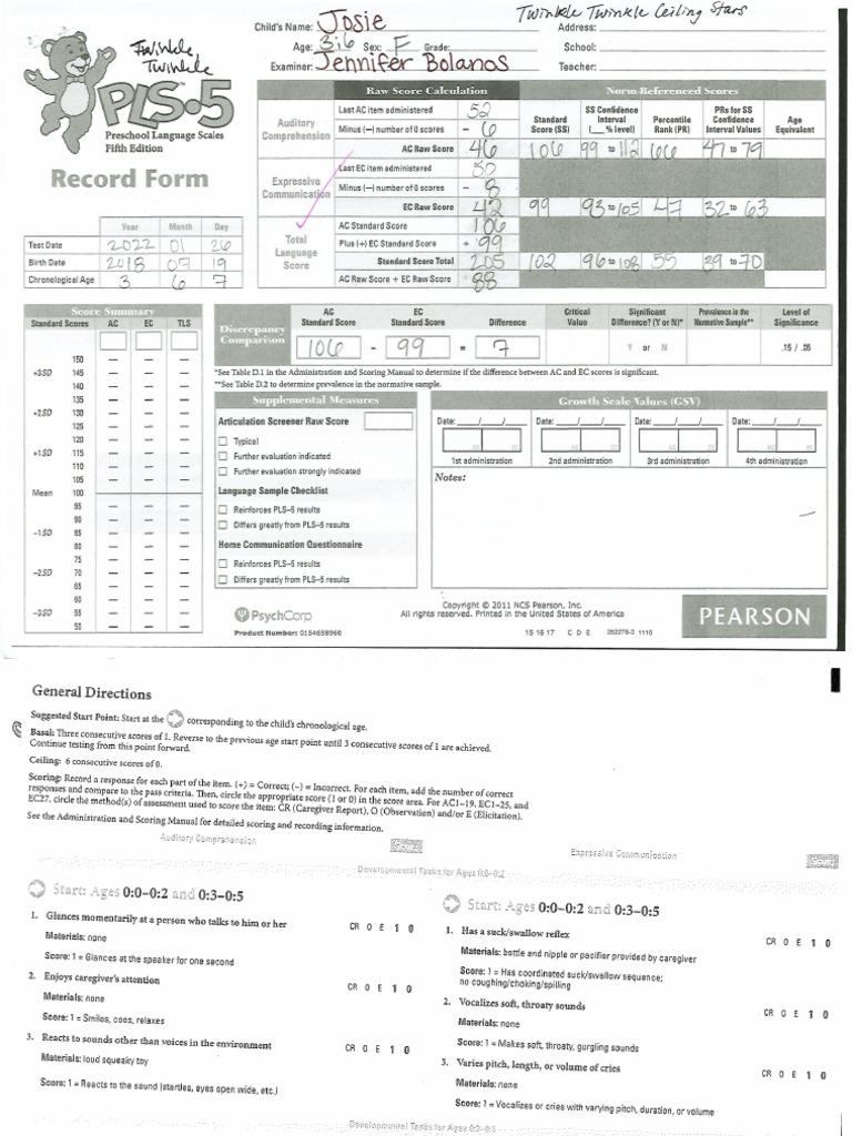PLS 5 | PDF