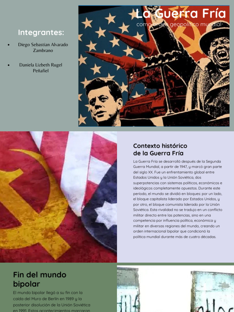 La Guerra Fría | PDF | Guerra Fría | Unión Soviética