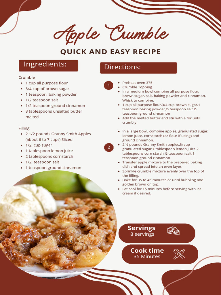 Apple Crumble 2 | PDF