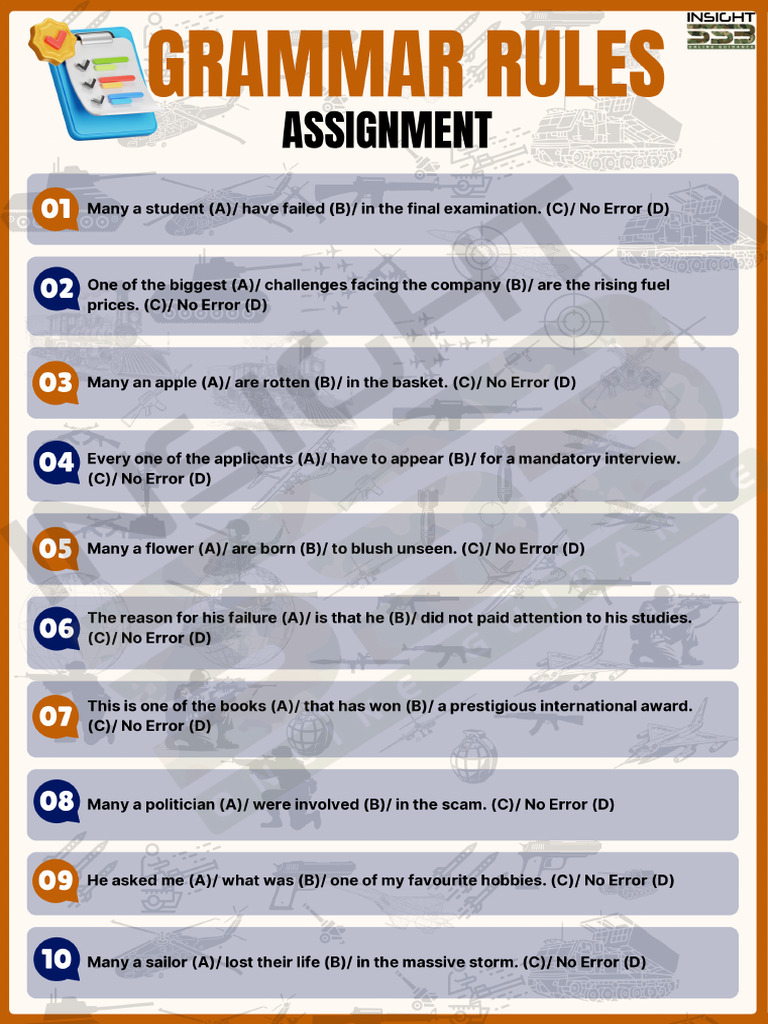 Grammar Rules | PDF