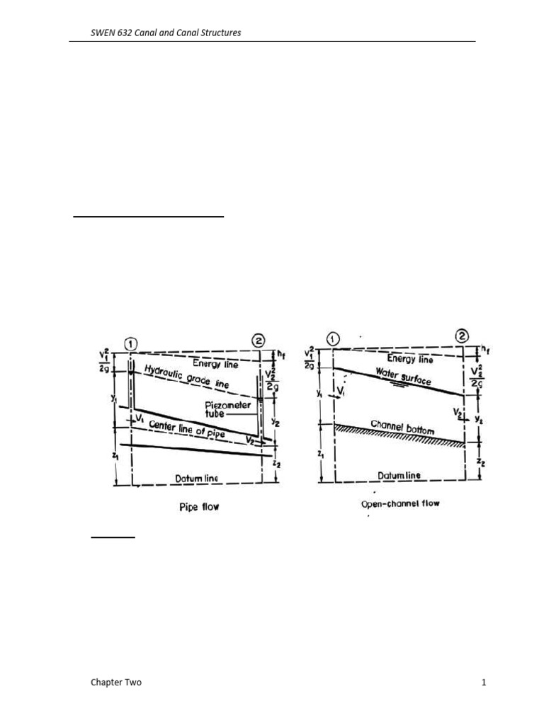 Chapter 2-Open Channel Flow | PDF | Fluid Dynamics | Force