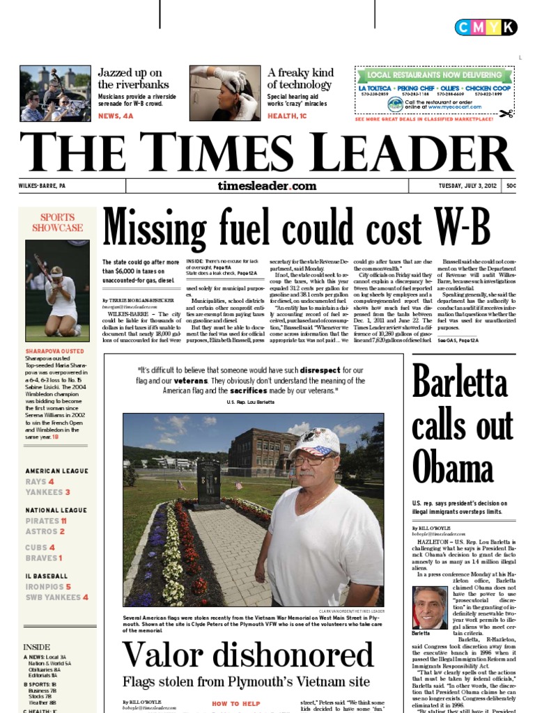 Times Leader 07-03-2012, PDF, Joe Biden