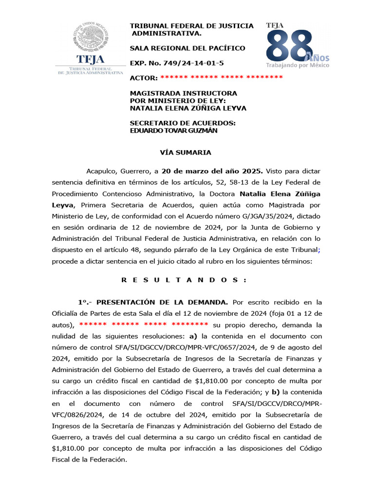 Sentencia Espontaneidad | PDF | Sentencia (ley) | Caso de ley