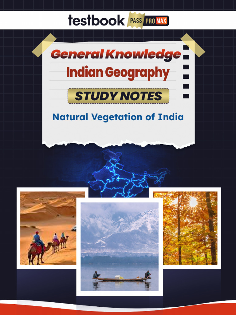 Natural Vegetation of India | PDF | Forest Management | Forests