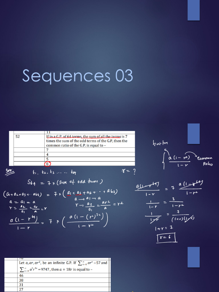 Sequences 03 | PDF