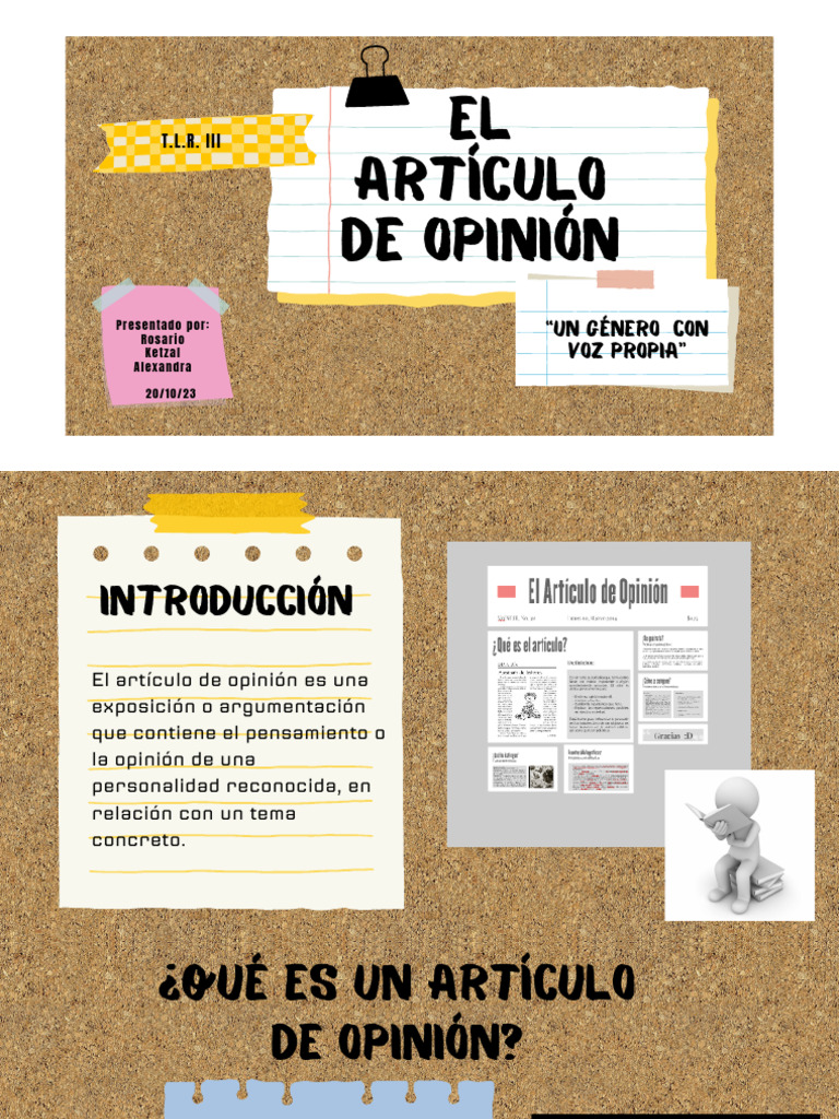 articulo de opinion | PDF | Educación en artes liberales