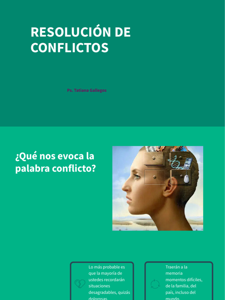 Pdf. RESOLUCIÓN DE CONFLICTOS | PDF | Empatía | Las emociones