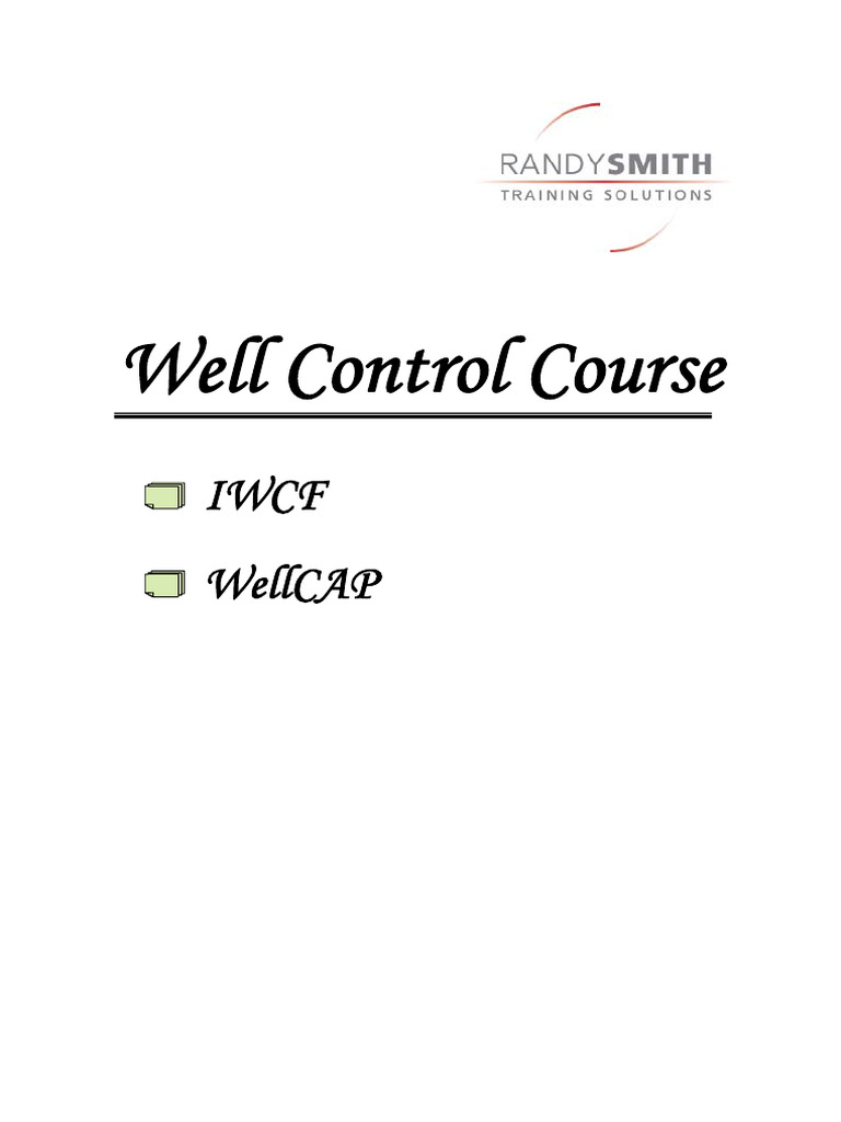 Well Control Course1 | PDF | Gases | Chemical Engineering