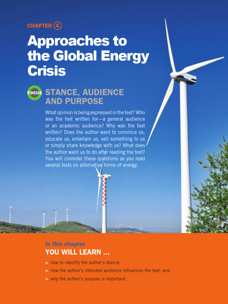 ECR201 - Critical Reading Chapters 4-6 | PDF | Nuclear Power | Solar Power