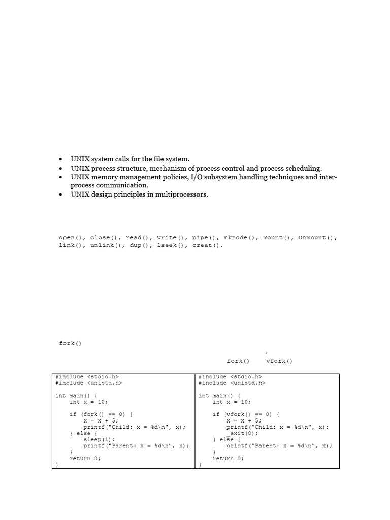 Theory Assignment 2 - UOSD | PDF | Process (Computing) | Kernel ...