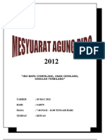Buku Program Mesy Agung PIBG 2012