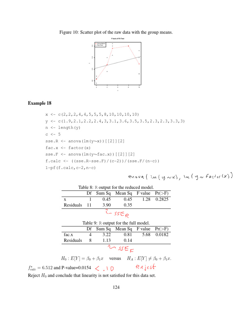 GR5205 p124-p134 Annotated | PDF | Errors And Residuals | Regression ...
