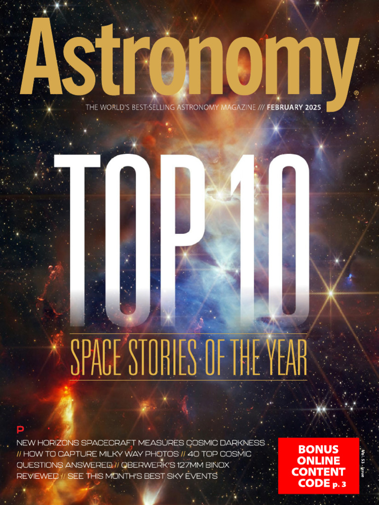 Astronomy 02.2025 Downmagaz.net | PDF | Stars | Outer Space