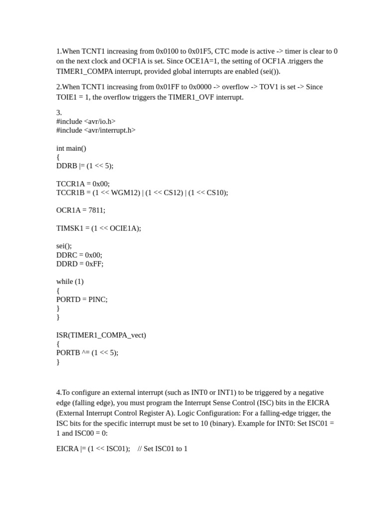 Interupt | PDF