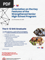 Strengthened SHS Curriculum Overview | PDF | Curriculum | Learning