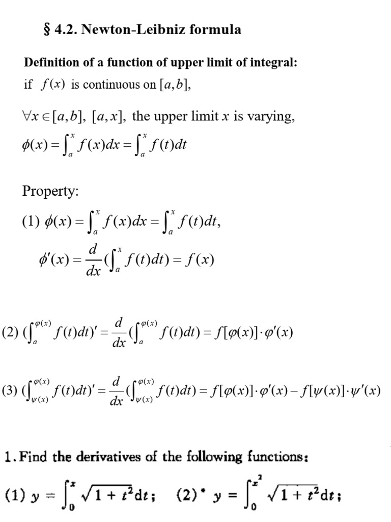 Avanced Mathematics Lesson 9 | PDF