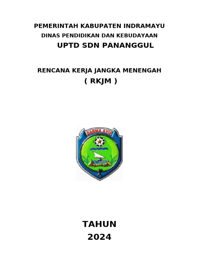Rencana Kerja Jangka Menengah RKJM 2021 | PDF