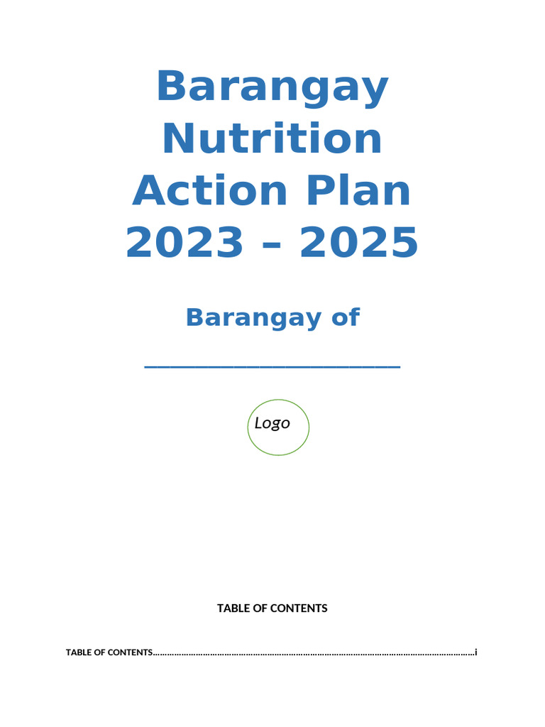 Bnap Draft | PDF | Malnutrition | Human Nutrition