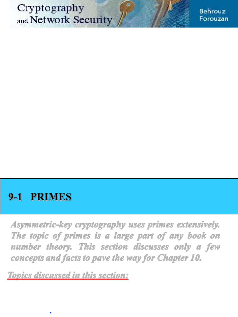 Chapter9 Assymetric Maths | PDF | Prime Number | Arithmetic