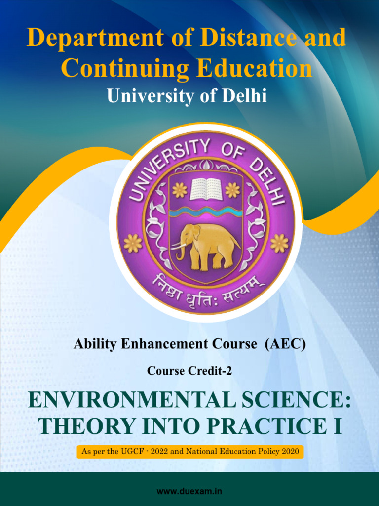 Environmental Studies - Sol | PDF | Atmosphere Of Earth | Sustainability