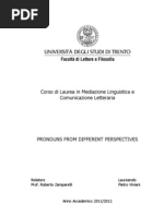 Personal Pronoun Pronoun Grammar