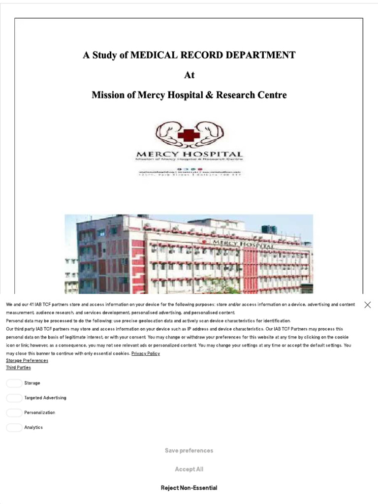 MRD PDF | PDF | Medical Record | Health Informatics