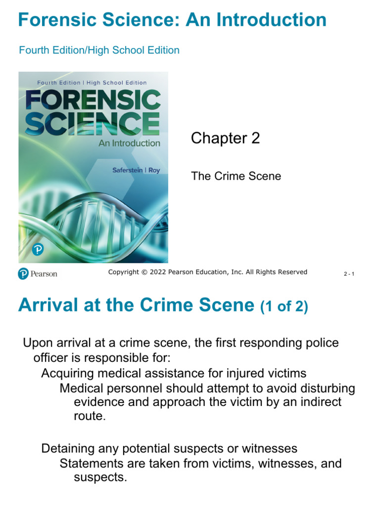 Chapter02 Crime Scene | PDF