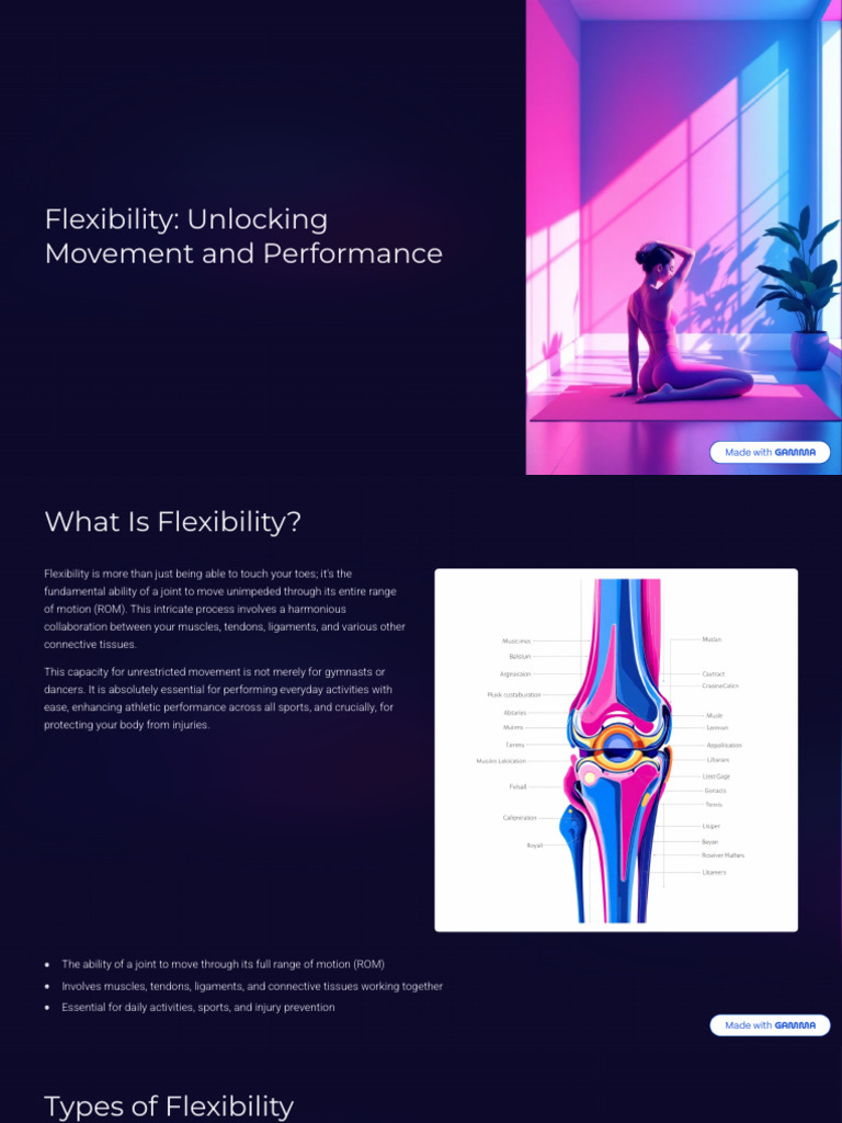 Flexibility Unlocking Movement and Performance | PDF | Flexibility ...